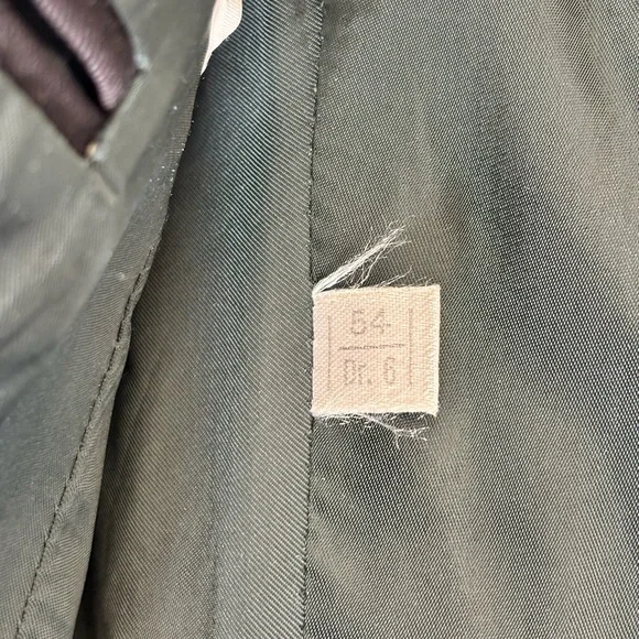 Luigi Cardini 100% Merino Wool Sport Coat Blazer 44R Blue Luxury Made in Italy - Picture 7 of 13